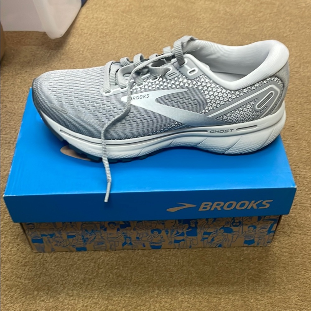 Brooks Gray Running Shoes